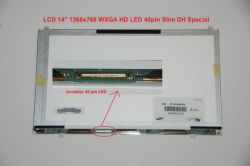 Samsung NP-SF411H display displej LCD 14" WXGA HD 1366x768 LED | matný povrch, lesklý povrch