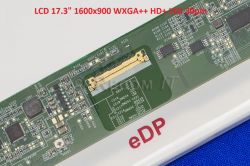 B173RTN01.0 LCD 17.3" 1600x900 WXGA++ HD+ LED 30pin (eDP) display displej AU Optronics