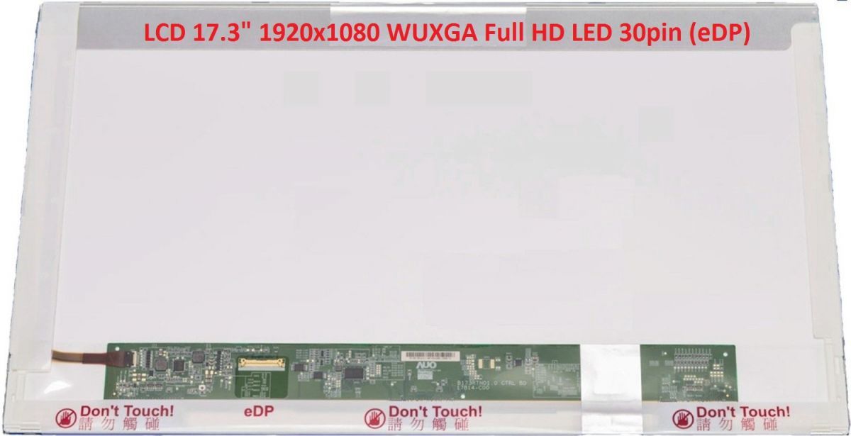 N173HGE-E11 LCD 17.3" 1920x1080 WUXGA Full HD LED 30pin (eDP) display displej Chi Mei
