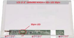 Asus X751 display displej LCD 17.3" WXGA++ HD+ 1600x900 LED | matný povrch, lesklý povrch
