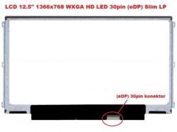 LP125WH2(TP)(F1) LCD 12.5" 1366x768 WXGA HD LED 30pin (eDP) Slim LP display displej | matný povrch, lesklý povrch