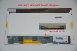 LTN160AT06-H01 LCD 16" 1366x768 WXGA HD LED 40pin display displej | matný povrch, lesklý povrch