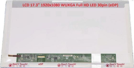 Asus GL752VS display displej LCD 17.3" WUXGA Full HD 1920x1080 LED - lesklý povrch