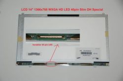Samsung NP300E4Z display displej LCD 14" WXGA HD 1366x768 LED | matný povrch, lesklý povrch